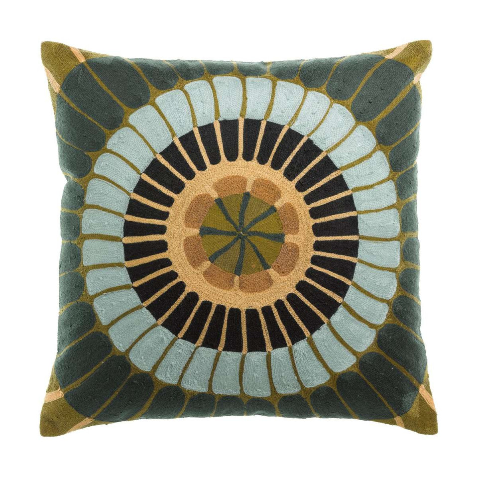 Coussin Coton Brodé ZENO  