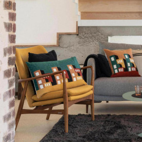 Coussin Coton Brodé SURI  