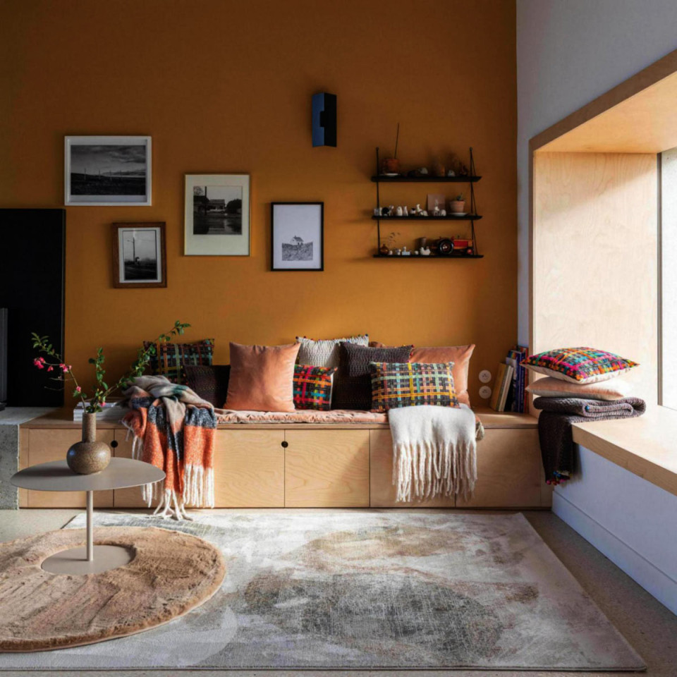 Coussin Coton Brodé SOLINE  