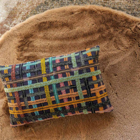 Coussin Coton Brodé SOLINE  