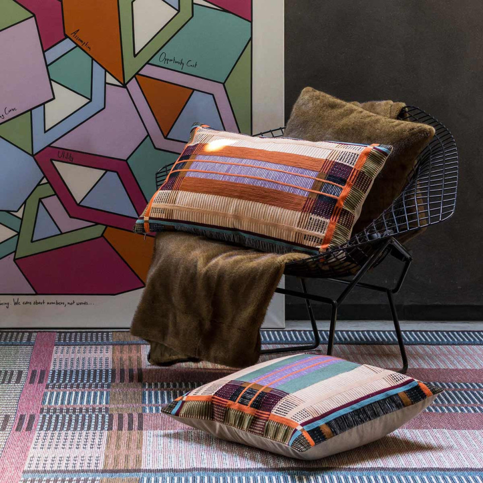 Coussin Coton Brodé KAEL  