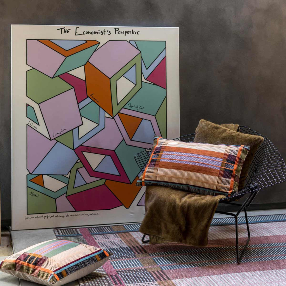 Coussin Coton Brodé KAEL  