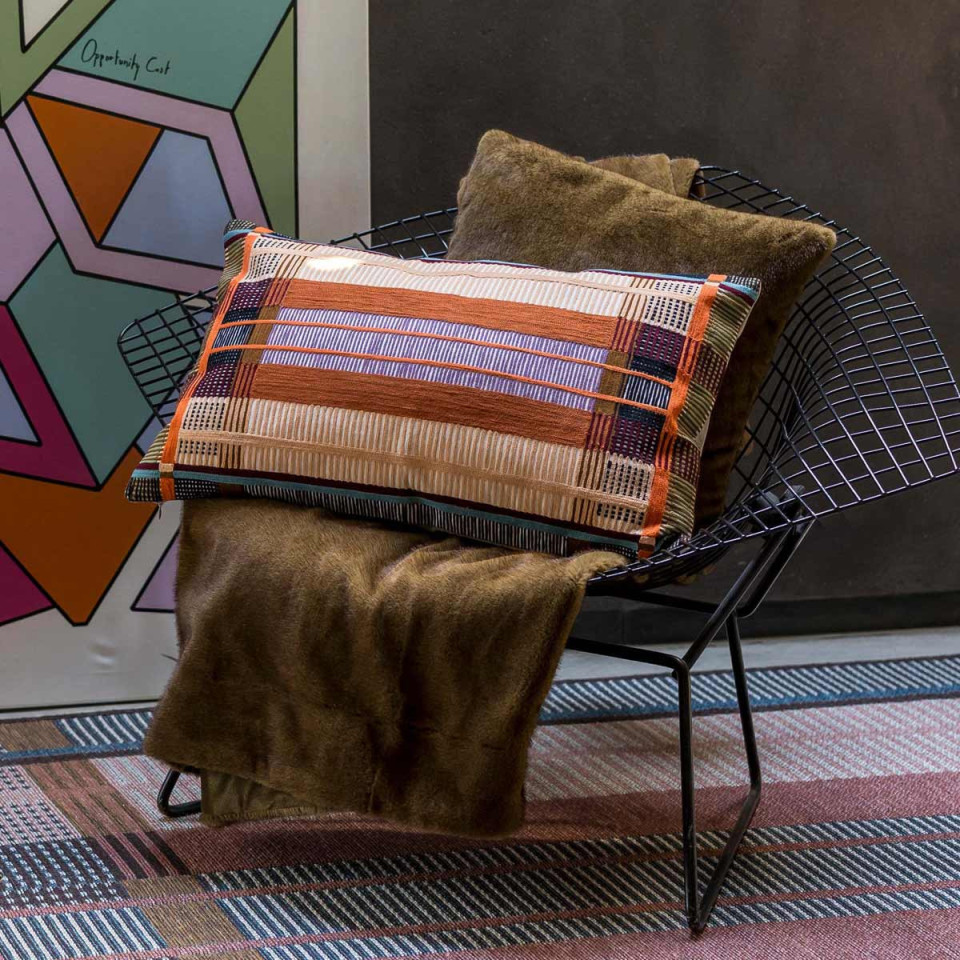 Coussin Coton Brodé KAEL  