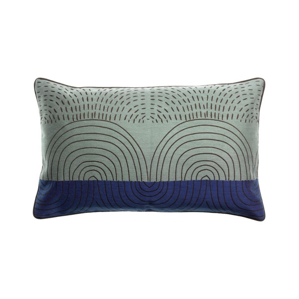 Coussin Coton Brodé ETNA  