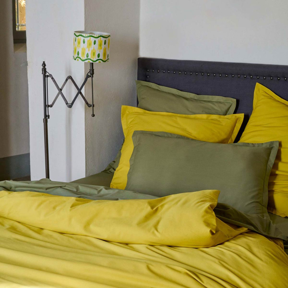 Housse de Couette MANOIR en Percale de Coton