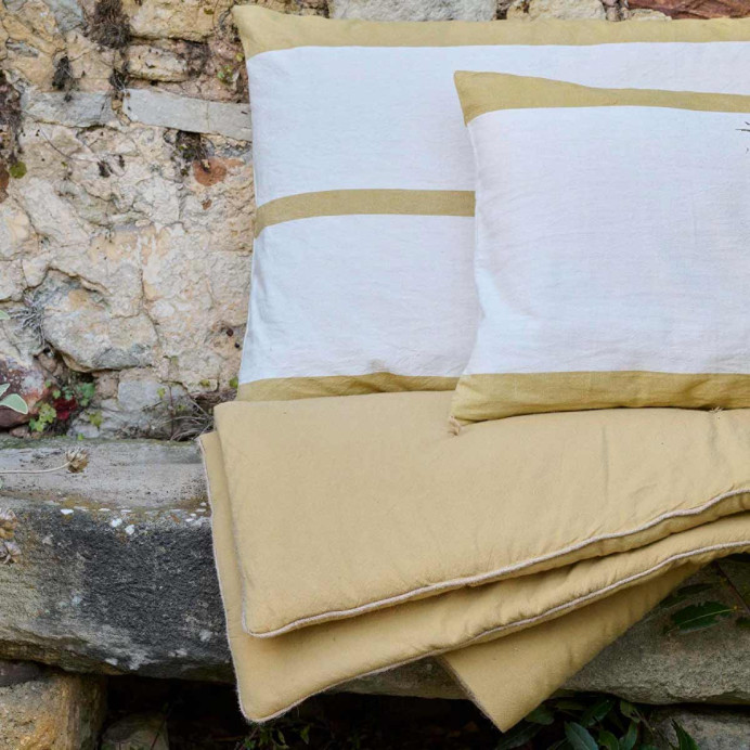 Housse de Coussin Rayé JANIS