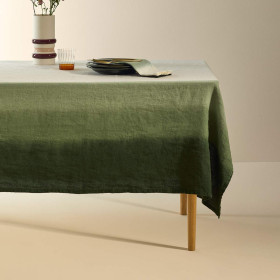 Nappe ou Rideau en Lin Dip Dye  