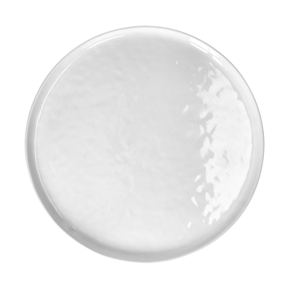 PORCELINO WHITE - Assiette à Dessert en Porcelaine - Diam 22cm