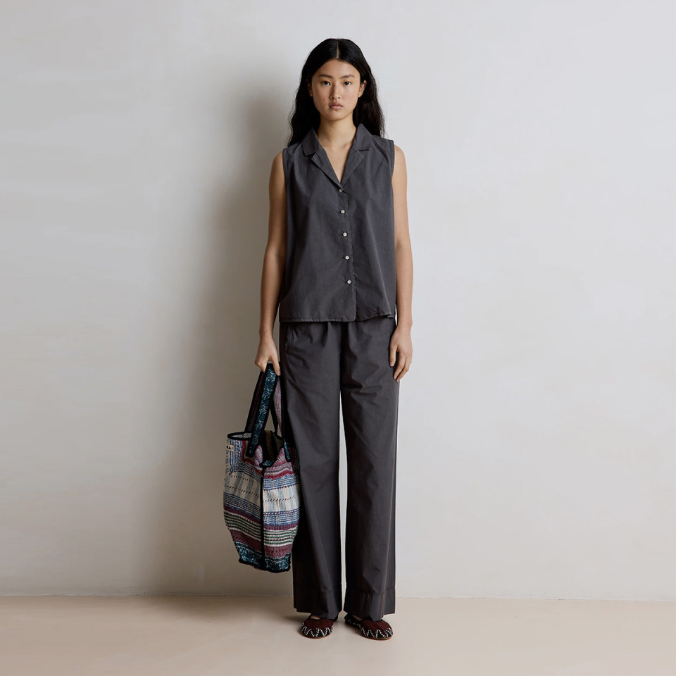 Pantalon Large Uni Taille élastique JIMMY