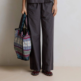 Pantalon Large Uni Taille élastique JIMMY