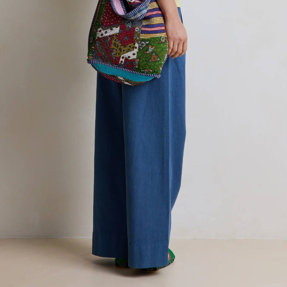 Pantalon Large Uni Taille élastique JIMMY