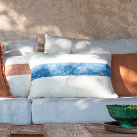 Housse de Coussin Chambray PALAFITA