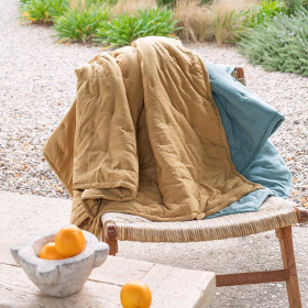 Couvre Lit et Plaid CELESTE en Microfibre