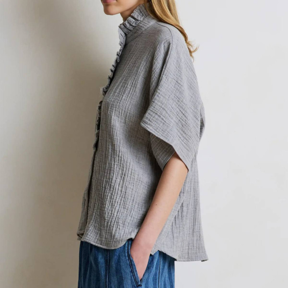 Chemise Col Froufrou NATASHA