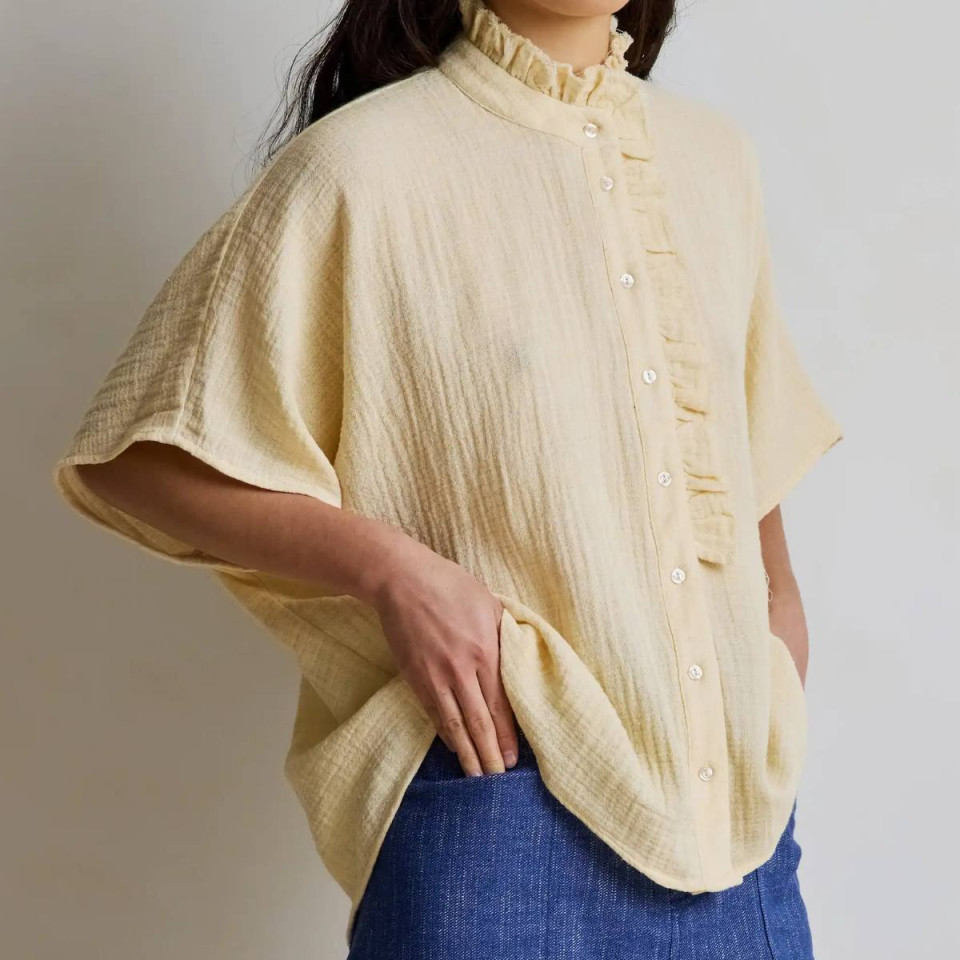 Chemise Col Froufrou NATASHA