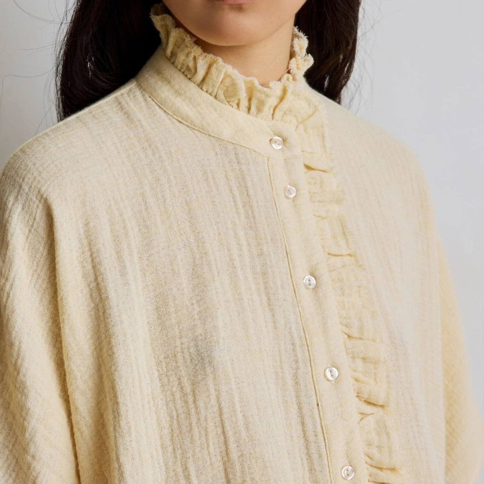 Chemise Col Froufrou NATASHA