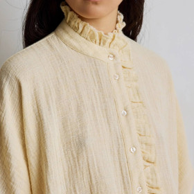 Chemise Col Froufrou NATASHA