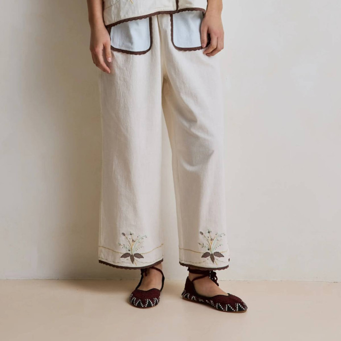 Pantalon Poches Plaquées BARBARA