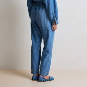 Pantalon Carotte Denim JABIRU