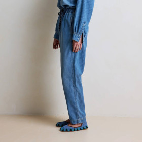 Pantalon Carotte Denim JABIRU