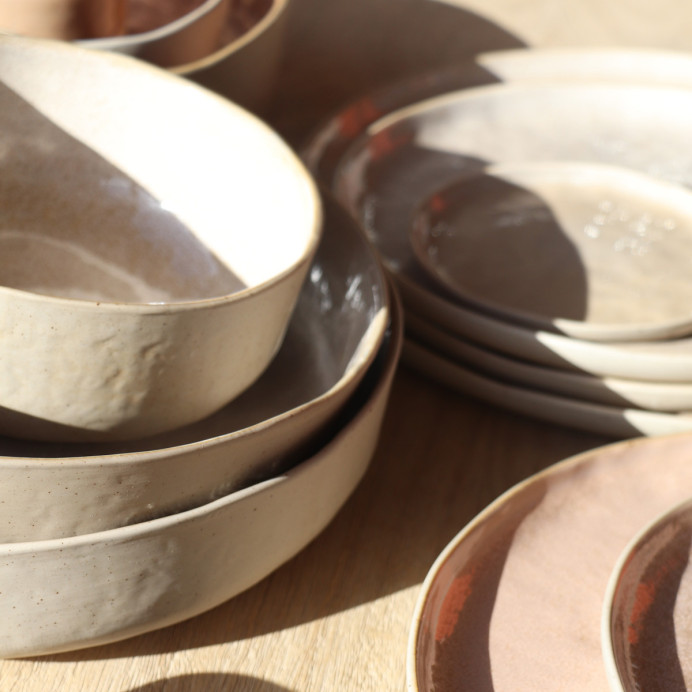 Plat en grès SPIRO – Pomax