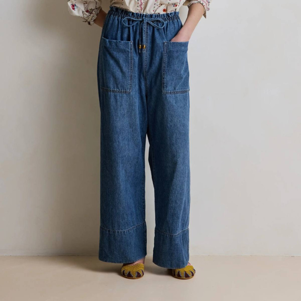 Pantalon Large Denim BABAKAR