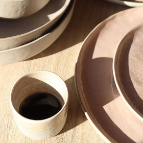 Assiette Apéritif en Grès SPIRO 