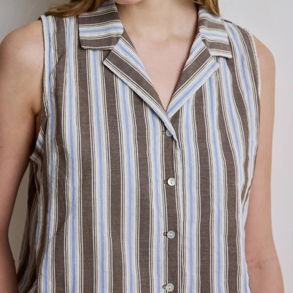 Chemise Sans Manche MIMI