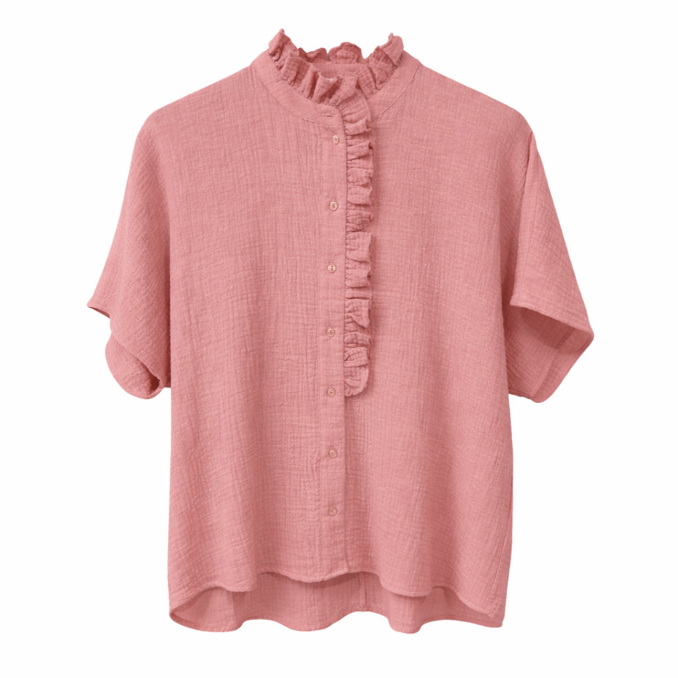 Chemise Col Froufrou NATASHA