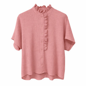 Chemise Col Froufrou NATASHA