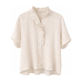 Chemise Col Froufrou NATASHA