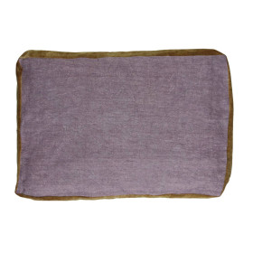 Coussin en Lin ALPHA BORDERS