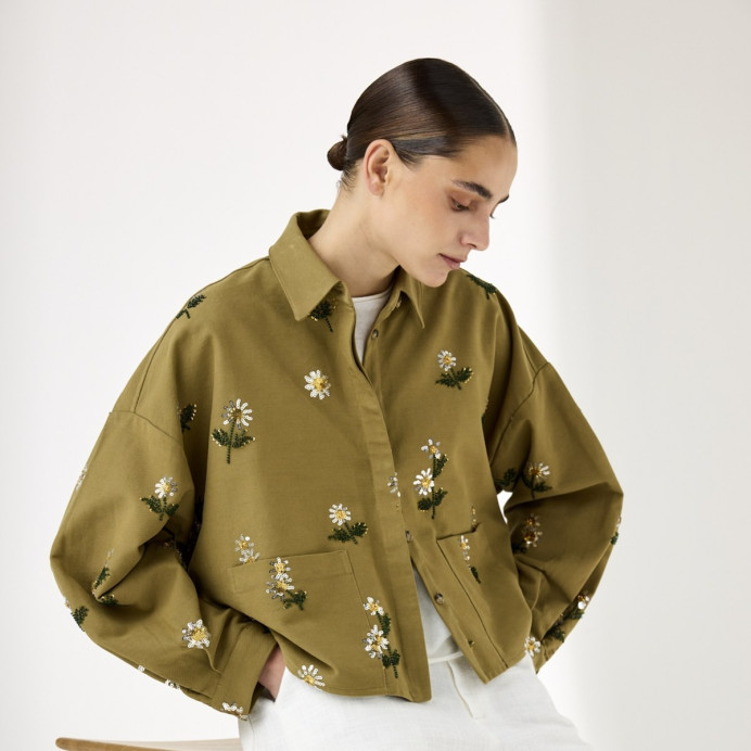 Veste Brodée Laura – JC Sophie