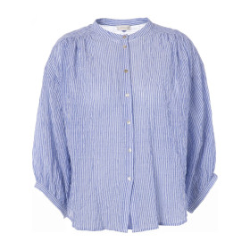 Blouse Rayée Oversize Lucca blue stripes