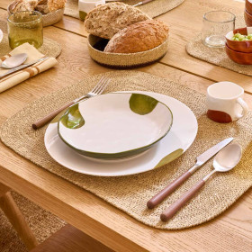 Assiette Plate Porcelaine LABO