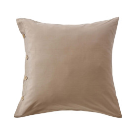 Taie D'oreiller Volant Plat en Percale PERRINE