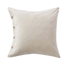 Taie D'oreiller Volant Plat en Percale PERRINE