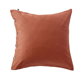 Taie D'oreiller Volant Plat en Percale PERRINE