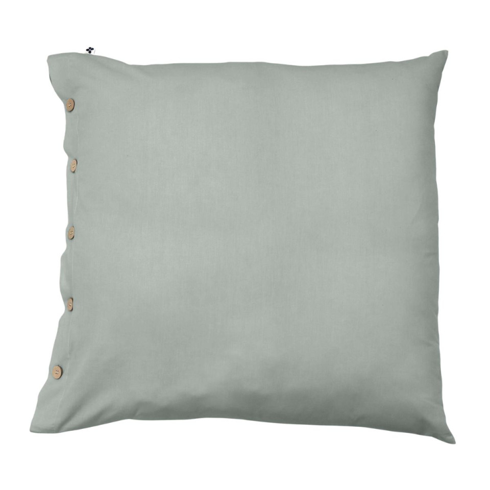 Taie D'oreiller Volant Plat en Percale PERRINE