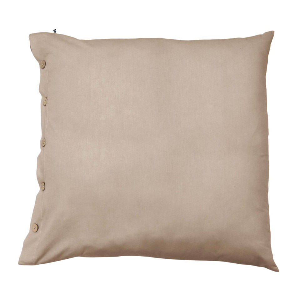 Taie D'oreiller Volant Plat en Percale PERRINE