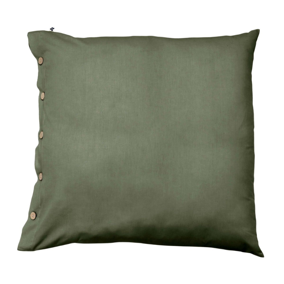 Taie D'oreiller Volant Plat en Percale PERRINE