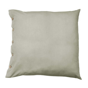 Taie D'oreiller Volant Plat en Percale PERRINE