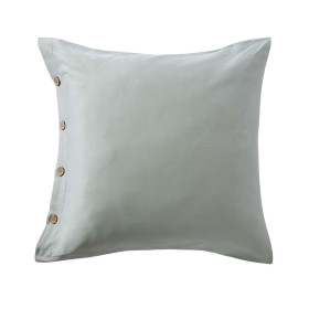 Taie D'oreiller Volant Plat en Percale PERRINE