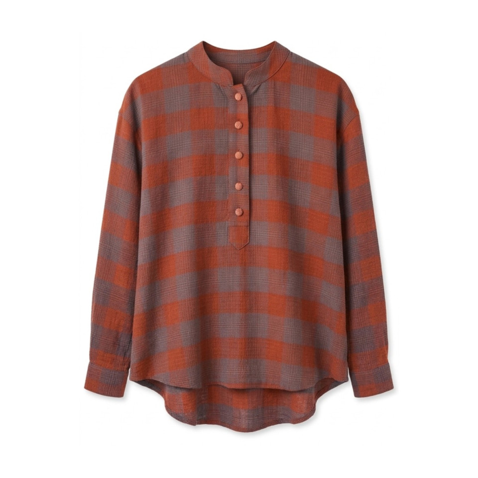 Chemise Longue Col Rond KILI