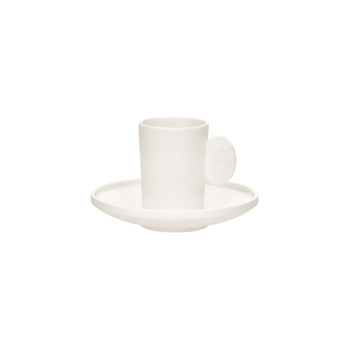 Tasse et Soucoupe en Porcelaine LEGGERO
