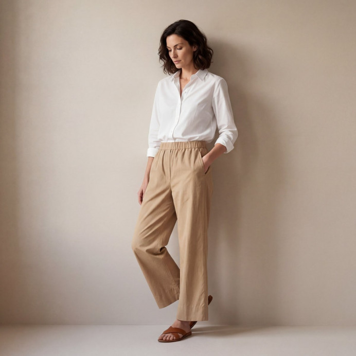 Pantalon Large JIMMY UNI – Hod Paris