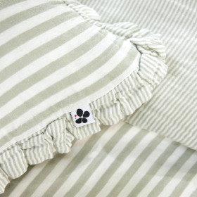 Coussin Gaze de Coton Rayée ROMIE