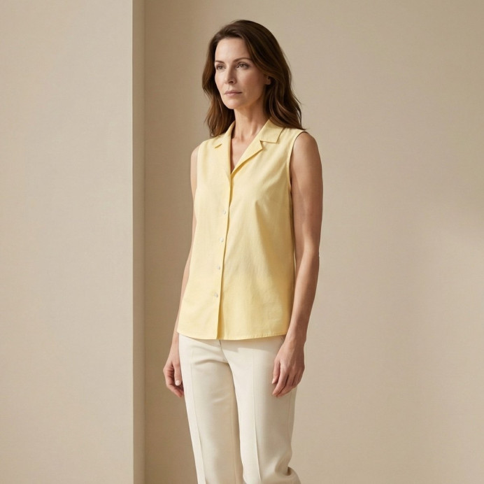 Chemisette Sans Manche MIMI UNI – Hod Paris