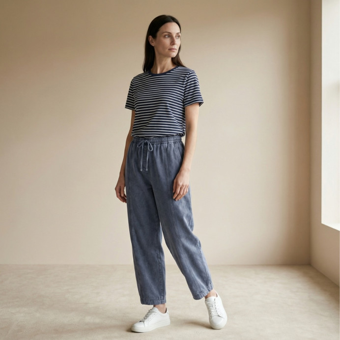 Pantalon Barrel BARNABE