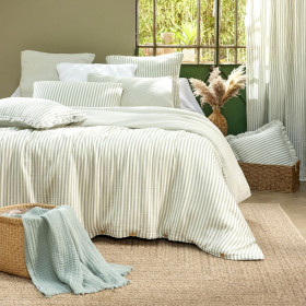 Housse de Couette Réversible Gaze de Coton ROMIE